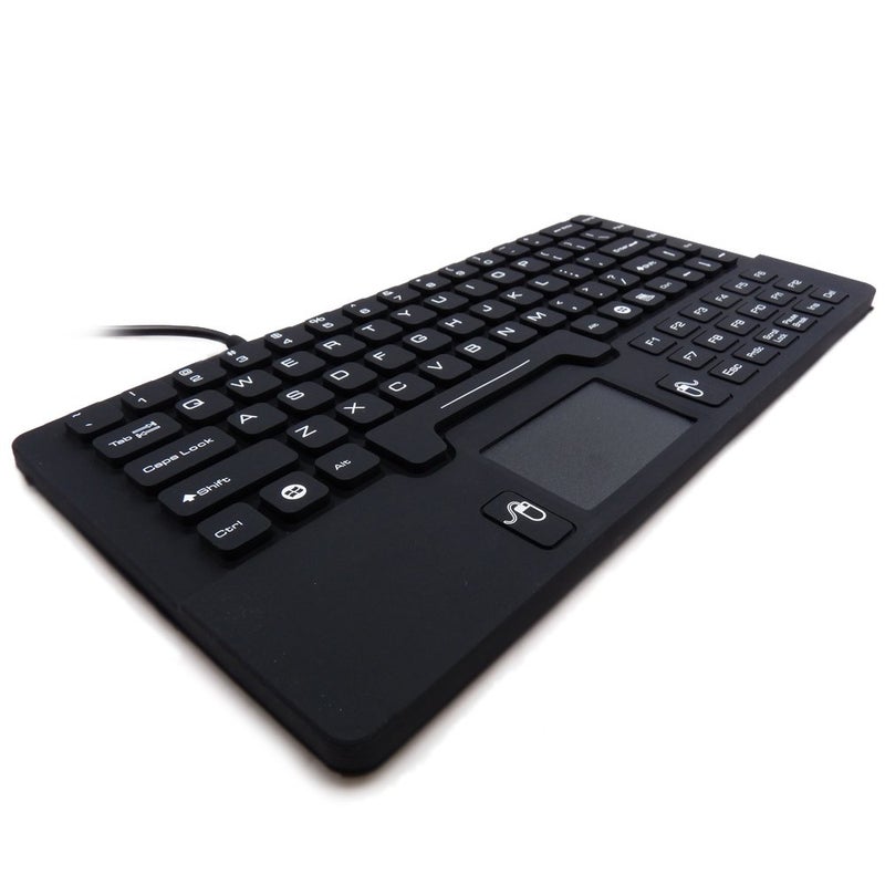 DSI Waterproof Mini Keyboard with Touchpad IP68 Washable Silicone KB-JH-IKB89 - Image 3